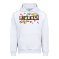 White daisy teacher Urban Hoodie - AdoDesignShop