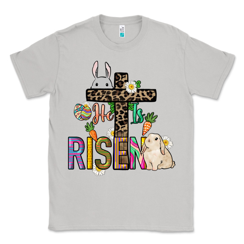 He Is Risen Easter Classic Tee by NancyCooperArtShop | Teevron