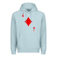 Blue Mist jack of diamond deck of cards halloween costume t shirt Premium Hoodie - trangStudio