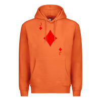Carrot jack of diamond deck of cards halloween costume t shirt Premium Hoodie - trangStudio