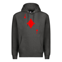 Charcoal Heather jack of diamond deck of cards halloween costume t shirt Premium Hoodie - trangStudio