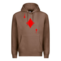 Chestnut jack of diamond deck of cards halloween costume t shirt Premium Hoodie - trangStudio