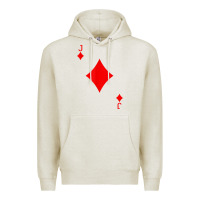 Oatmeal Heather jack of diamond deck of cards halloween costume t shirt Premium Hoodie - trangStudio