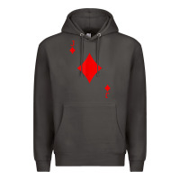 Smoke jack of diamond deck of cards halloween costume t shirt Premium Hoodie - trangStudio
