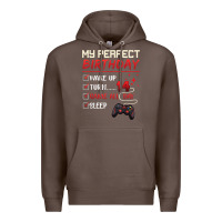 Coffee 14 Year Old Gamer Gift Boy Teen 14th Perfect Birthday Gaming Premium Hoodie - trangStudio