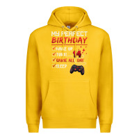 Lemon 14 Year Old Gamer Gift Boy Teen 14th Perfect Birthday Gaming Premium Hoodie - trangStudio