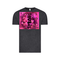 Vintage Black strong breast cancer Vintage Tee - RanaPortraitStore