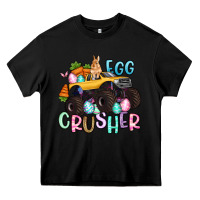 Black egg crusher monster truck easter Heavy Core Tee - Artiststas