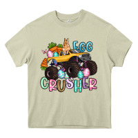 Mossy egg crusher monster truck easter Heavy Core Tee - Artiststas