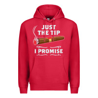 Cardinal Just The Tip Cigar Smoker Gift Funny Cigar Smoking Premium Hoodie - trangStudio