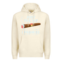 Sandshell Just The Tip Cigar Smoker Gift Funny Cigar Smoking Premium Hoodie - trangStudio