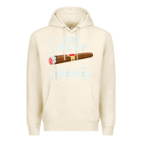Tofu Just The Tip Cigar Smoker Gift Funny Cigar Smoking Premium Hoodie - trangStudio