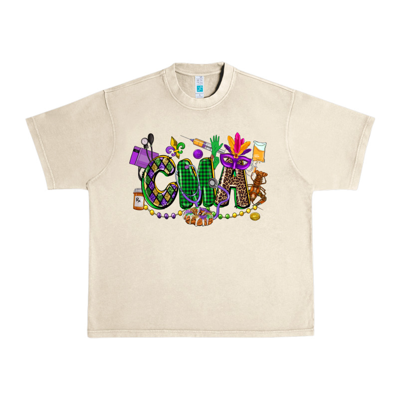 Cma Mardi Gras Cowgirl Urban Heavy Tee by CowGirlArtShop | Teevron