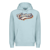 Blue Mist I Love Caribou City Usa Retro Vintage Premium Hoodie - trangStudio