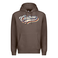 Coffee I Love Caribou City Usa Retro Vintage Premium Hoodie - trangStudio