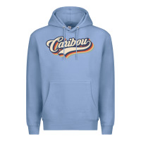 Colony Blue I Love Caribou City Usa Retro Vintage Premium Hoodie - trangStudio