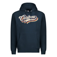 Navy I Love Caribou City Usa Retro Vintage Premium Hoodie - trangStudio