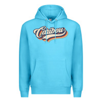 Ocean Blue I Love Caribou City Usa Retro Vintage Premium Hoodie - trangStudio