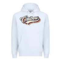 White I Love Caribou City Usa Retro Vintage Premium Hoodie - trangStudio