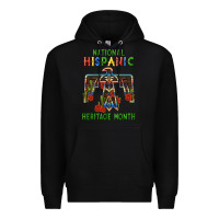 Black thunderbird hispanic heritage month Premium Hoodie - BundleAndBundleShop