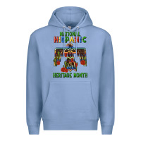 Colony Blue thunderbird hispanic heritage month Premium Hoodie - BundleAndBundleShop