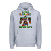 Heather Grey thunderbird hispanic heritage month Premium Hoodie - BundleAndBundleShop