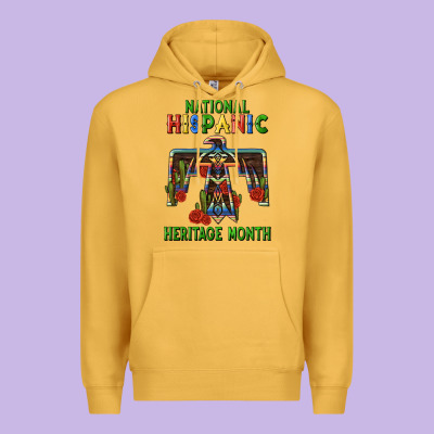 Thunderbird Hispanic Heritage Month Premium Hoodie Designed By Bundleandbundleshop