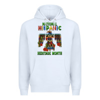 White thunderbird hispanic heritage month Premium Hoodie - BundleAndBundleShop