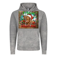 Cloud Rock merry christmas heifer cow Vintage Hoodie - CowGirlArtShop
