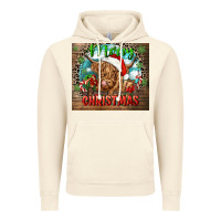 Vintage Artic merry christmas heifer cow Vintage Hoodie - CowGirlArtShop