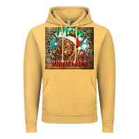 Merry Christmas Heifer Cow Vintage Hoodie | Teevron