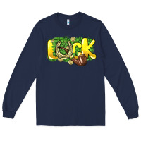 Navy Love St. Patrick's Day Long Sleeve Tee - HowdyJamesFarm