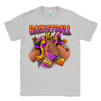 Moon Dust Basketball life afro girl sneakers Classic Tee - RanaPortraitStore