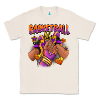Natural Basketball life afro girl sneakers Classic Tee - RanaPortraitStore