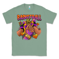 Sage Basketball life afro girl sneakers Classic Tee - RanaPortraitStore