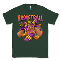 Sports Green Basketball life afro girl sneakers Classic Tee - RanaPortraitStore
