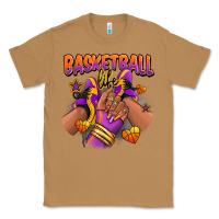 Toasted Coconut Basketball life afro girl sneakers Classic Tee - RanaPortraitStore