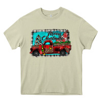 Mossy truck merry christmas Heavy Core Tee - JahusDesignShop