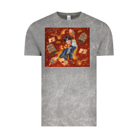 Cloud Rock wizard boy with magic items Vintage Tee - TumblerDesignByShophia