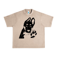 French Oak German Shepherd German Shepherd Puppy Urban Heavy Tee - trangStudio