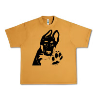 Peanut Butter German Shepherd German Shepherd Puppy Urban Heavy Tee - trangStudio