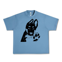Pebble Blue German Shepherd German Shepherd Puppy Urban Heavy Tee - trangStudio