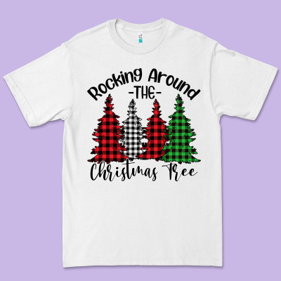 Rockin' Around The Christmas Tree Premium Tee Designed By Bettercallsaul