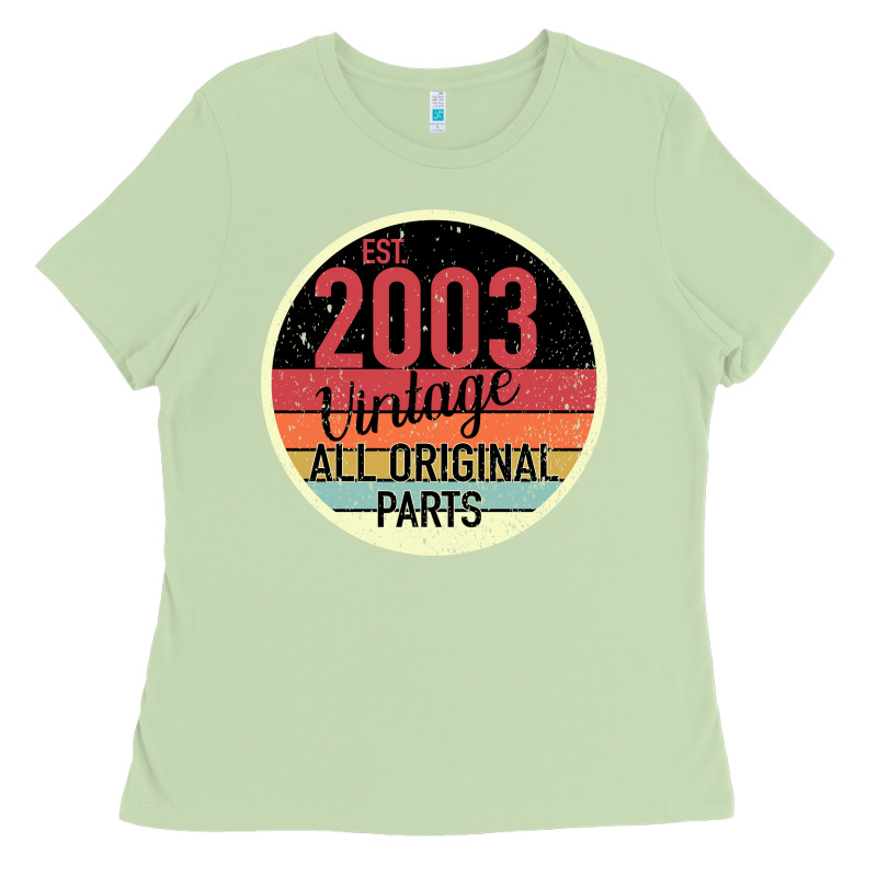 16th Birthday Gift Vintage 2003 Ladies Tee by Bettercallsaul | Teevron