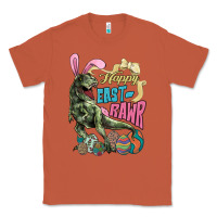 Copper Happy Easter Day T-rex Classic Tee - NancyCooperArtShop