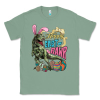 Sage Happy Easter Day T-rex Classic Tee - NancyCooperArtShop
