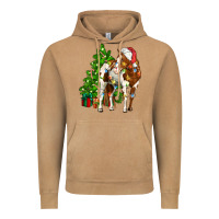 Vintage Camel american paint horse christmas tree Vintage Hoodie - CowGirlArtShop