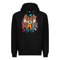 Black Afro woman nail boss Premium Hoodie - RanaPortraitStore