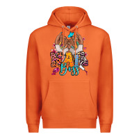 Carrot Afro woman nail boss Premium Hoodie - RanaPortraitStore