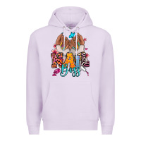 Lilac Afro woman nail boss Premium Hoodie - RanaPortraitStore